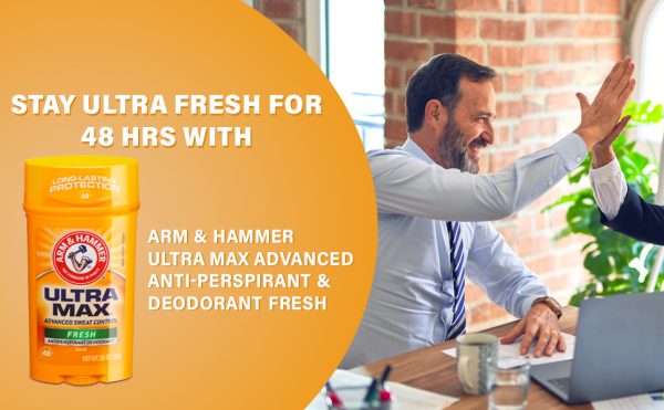 استیک ضدتعریق آرم اند همر اولترا مکس فرش Ultra Max Fresh