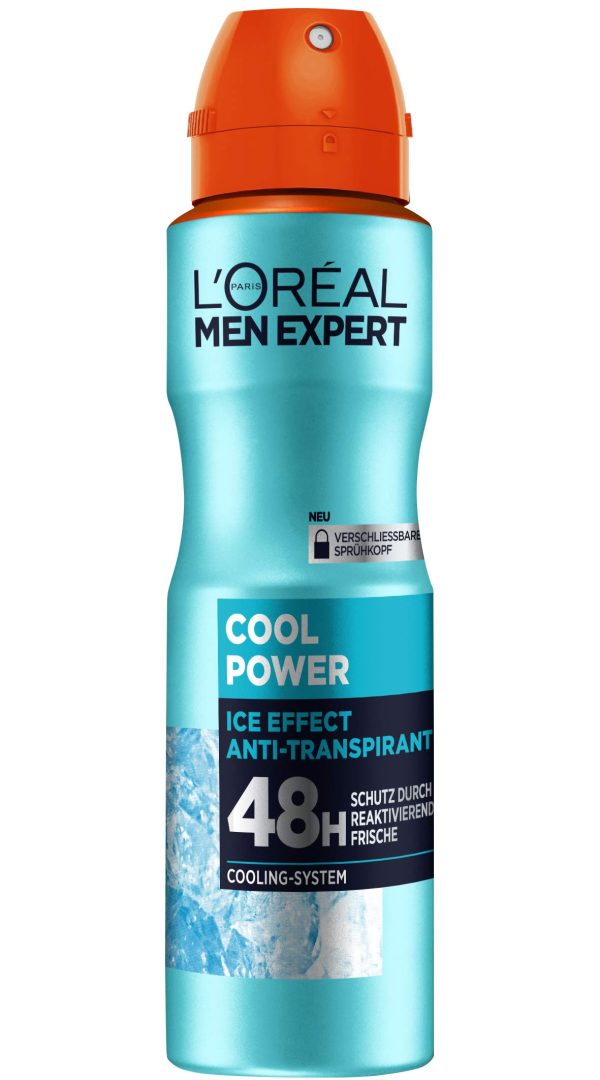اسپری ضد تعریق مردانه لورال سری Men Expert مدل Cool Power 48H