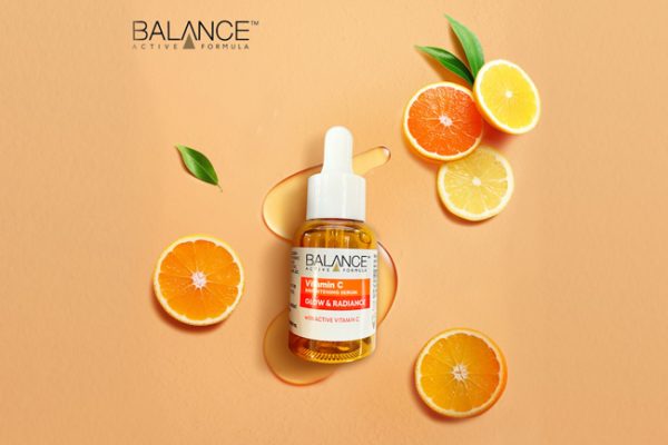 سرم ویتامین سی C بالانس روشن کننده و شفاف کننده پوست Balance Active Formula Vitamin C Brightening Serum 30ml