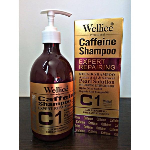 شامپو کافئین ویلایس مدل C1 (wellice)