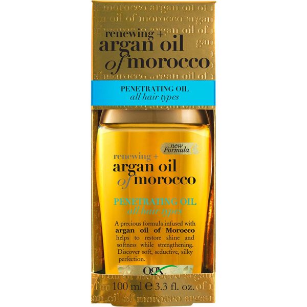روغن آرگان آمریکایی او جی ایکس مراکشی انواع موها ogx argan oil of morocco PENETRATING OIL