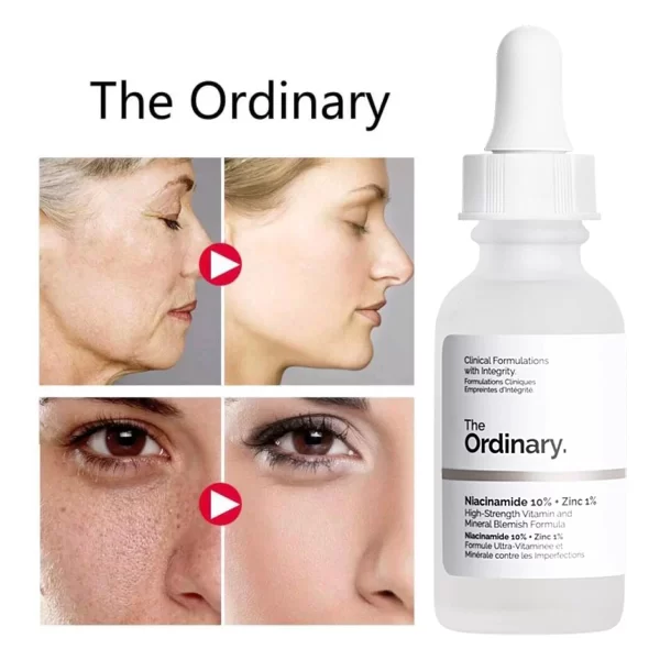 سرم نیاسینامید اردینری The Ordinary Niacinamide 10% + Zinc 1% حجم 30 میل