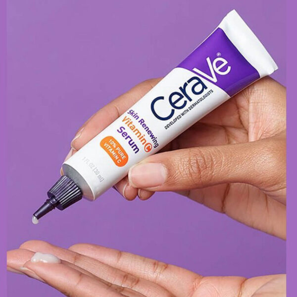 سرم ویتامین سی سراوی CeraVe مدل Skin Renewing حجم ۳۰ میل