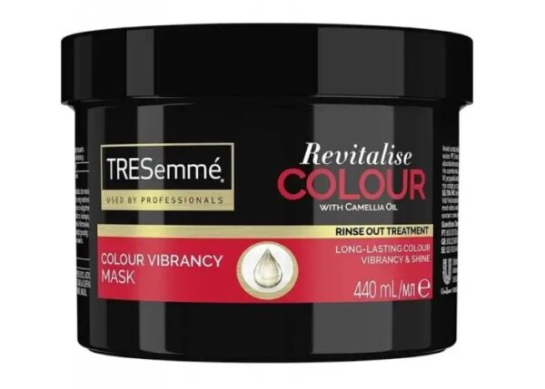 ماسک مو ترزمه Tresemme موهای رنگ شده مدل Revetalise Colour حجم 440 میل