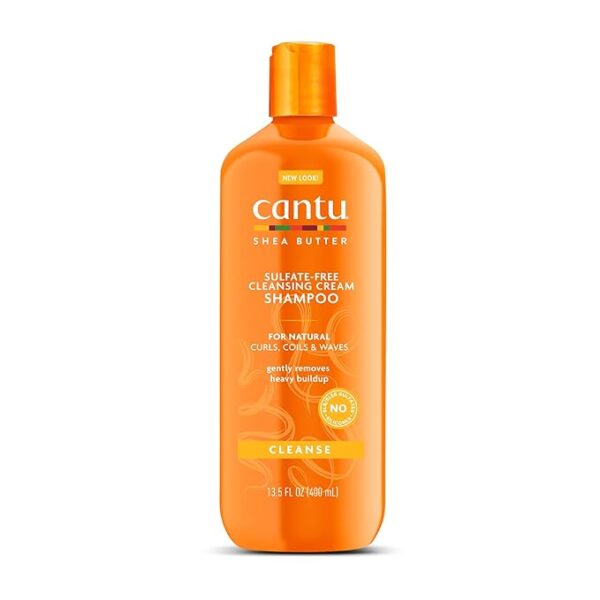 شامپو کرمی شی باتر کنتو Cantu Sulfate-Free Cleansing Cream Shampoo