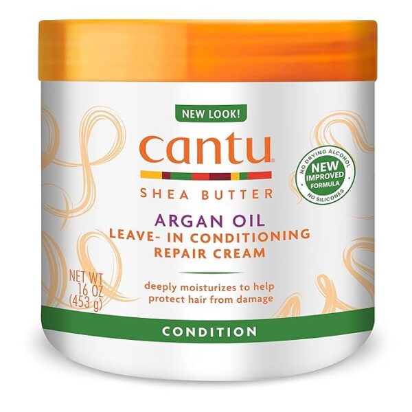 نرم کننده عمیق آرگان کنتو Cantu Argan Oil Leave-In Conditioning Repair Cream